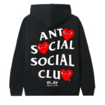 ASSC X COMME Des GARCONS Hoodie Black