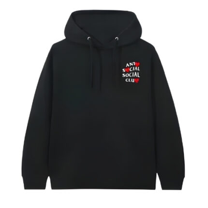 ASSC X COMME Des GARCONS Hoodie Black