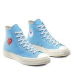 CDG Converse Chuck 70 High Bright Blue