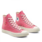 Pink Comme Des Garcons Converse
