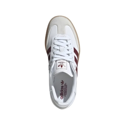 CDG x Adidas Samba OG Sneakers White/Dark Brown