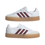 CDG x Adidas Samba OG Sneakers White/Dark Brown