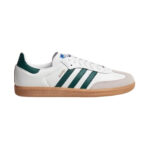 Color: White / Green Material: Premium Leather & Suede Fit: True to Size / Unisex Design: CDG x Adidas branding with OG Samba classic style Closure: Lace-Up Low Top Style: Streetwear / casual / limited-edition sneakers