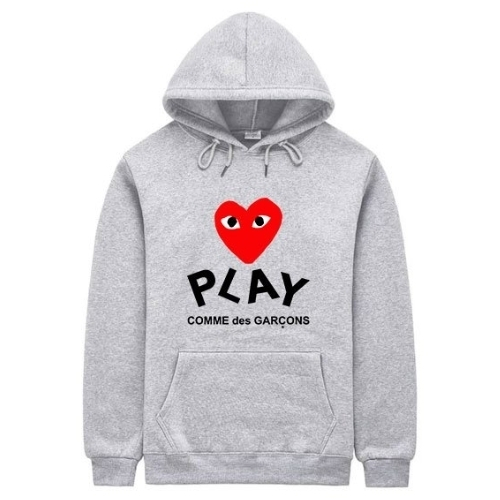 Comme Des Garcons Play Mini Heart Hoodie – Grey
