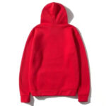 Comme Des Garcons Small Red Heart Hoodie