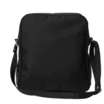 Comme Des Garcons White Logo Black Messenger Bag