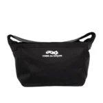 Comme Des Garcons White Logo Black Tote Bag