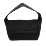 Comme Des Garcons White Logo Black Tote Bag