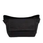Comme Des Garcons White Logo Black Tote Bag