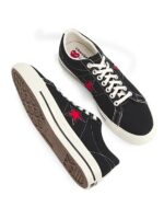 CDG Converse One Star Low Top Black
