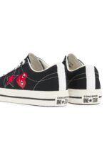 CDG Converse One Star Low Top Black