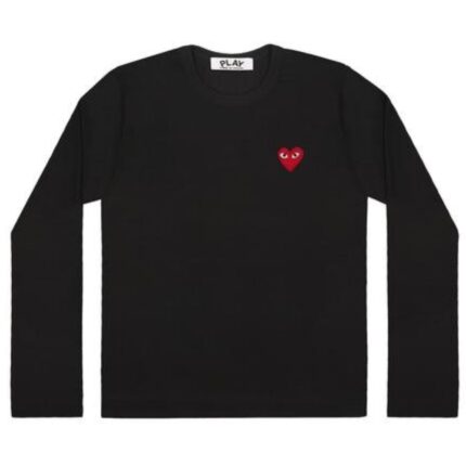 Comme des Garcons PLAY Red Heart Long Sleeve