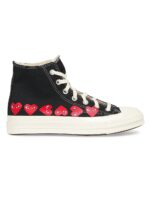 CONVERSE MULTI HEARTS HIGH TOP BLACK