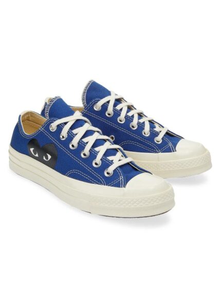 CONVERSE BLACK HEART BLUE