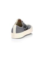 CONVERSE BLACK HEART GREY LOW TOP