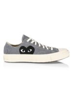 CONVERSE BLACK HEART GREY LOW TOP