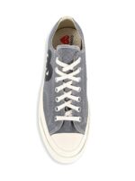 CONVERSE BLACK HEART GREY LOW TOP