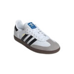 Women CDG x Adidas Samba Golf Shoes White/Black