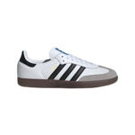Women CDG x Adidas Samba Golf Shoes White/Black