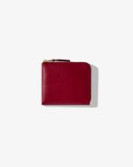 CDG Half Zip Wallet​ Red