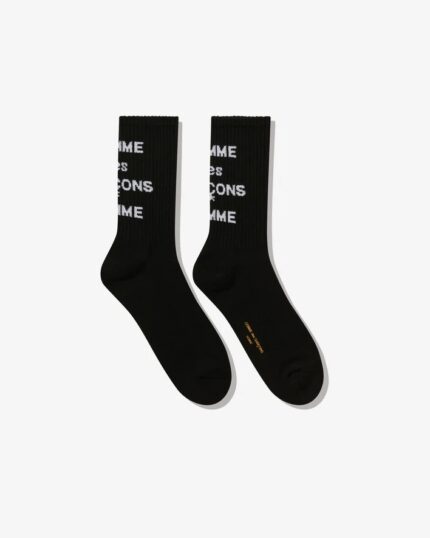 Comme des Garçons Homme Log Black Socks